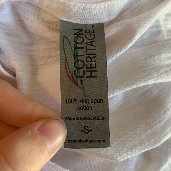 ❗️3/$23 Cotton Heritage 100% Cotton Summer Lake Mode Graphic Top T-shirt - Picture 4 of 4